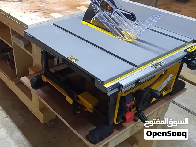 Dewalt Table saw + Stanley mitre saw منشار طاوله ديوالت و منشار قص ستانلي