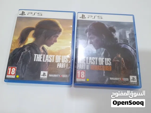 اقراص ذا لاست اوف اس الجزء الاول والثاني نسخة البلي فايف  للبيع