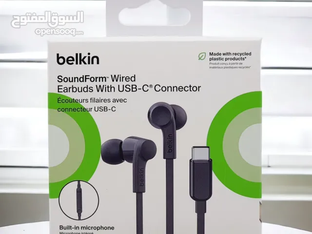 Belkin earbuds with usb-c connector