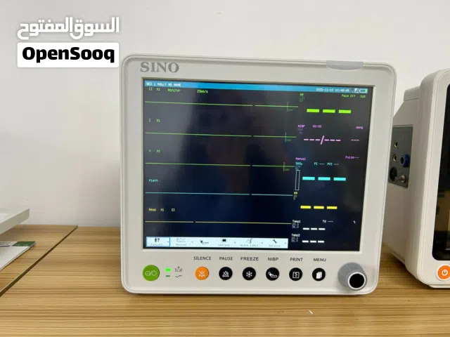 جهاز قراءات المؤشرات الحيوية للجسم جديد مع جميع ملحقاته