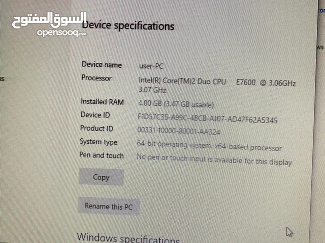 Windows Lenovo  Computers  for sale  in Irbid