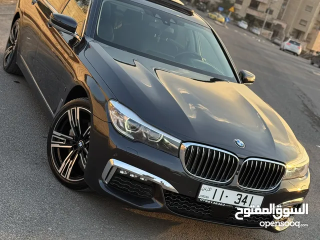 BMW 740E 2017 FULLY LOADED فيراني غامق مميزة