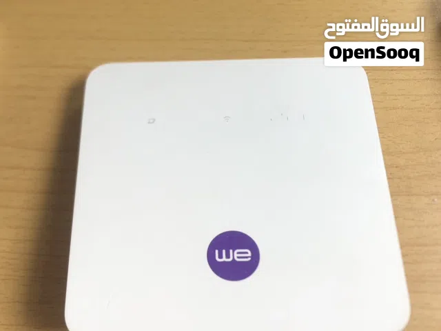 راوتر هوائي هوم 4G We بحالة ممتازة