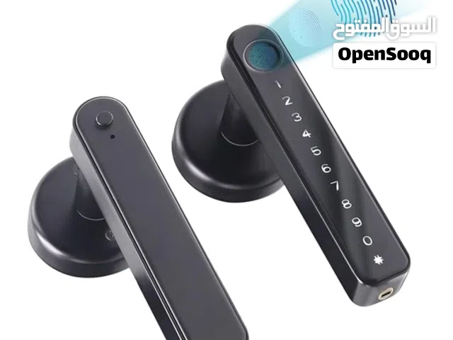DL601-BL Intelligent Electronic Tuya Fingerprint Door Lock  يد قفل باب ذكي مع بصمة