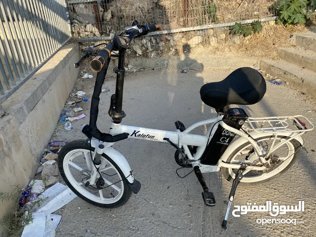 بسكليت كهربا مع كسداه الحاله جيده ومعه شنطه كبيره نوعن ما