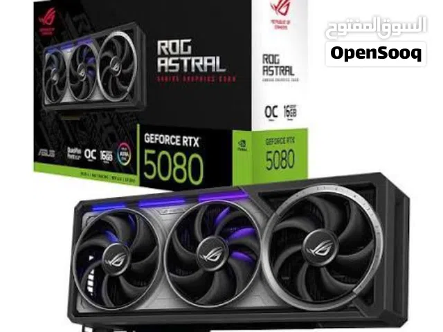 Asus RTX 5080 OC Astral جديد مختوم