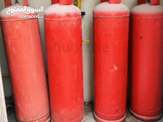 6 large gas cylinders for sale