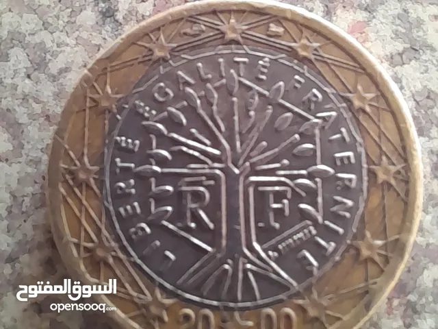 عملة تيورو فرنسي إصدار 2000