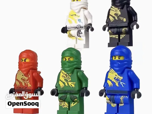 Lego Ninjago ( season 1 ) (5 Types Of Dragon Ninja)