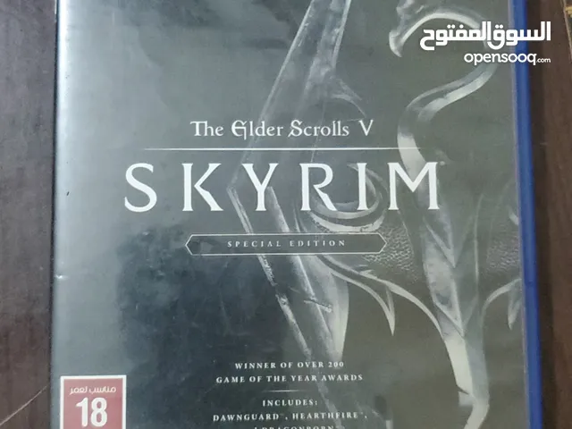 للبيع Skyrim نسخه الفور و farcry5 نسخه الفور