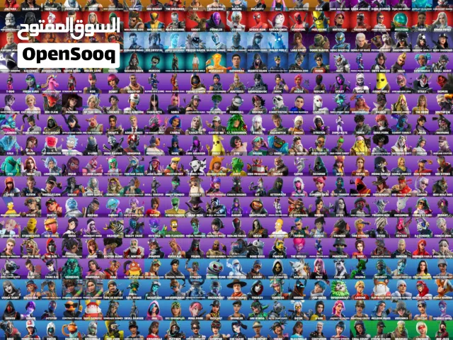 حساب فورت نايت 461 سكن فل حفل ملكي