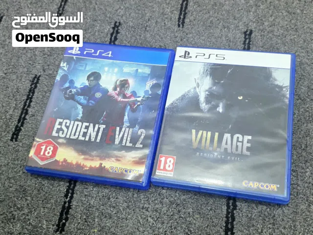 Resident Evil 2 and Village Games Ps4 Ps5