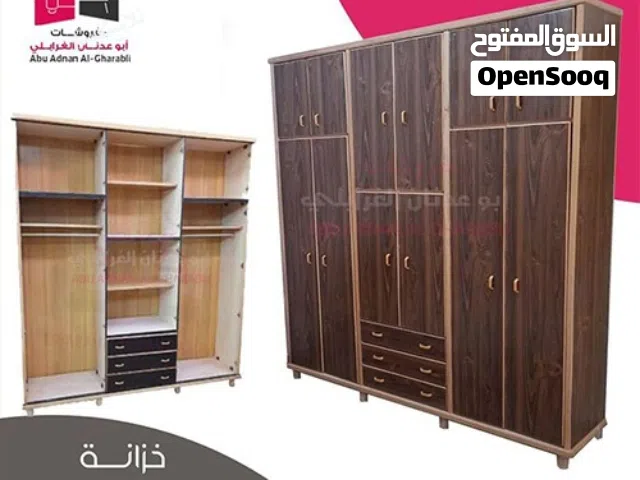 خزانة 6درف طابقين خشب لاتيه 18م أحرف زان   شامل توصيل وتركيب داخل عمان يوجد  لجميع مناطق