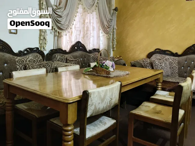 طاولة سفرة 6 مقاعد