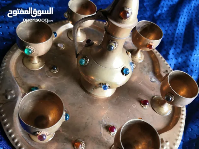 للبيييع طقم قهوة عربي نحاسيات
