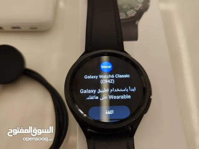 Galaxy watch 6 classic 47MM ساعة سامسونق كلاسك