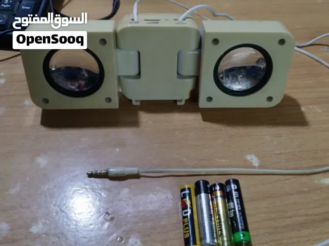 لهواة النوادر سماعات كمبيوتر 2 سماعه صوت قوى جدآ