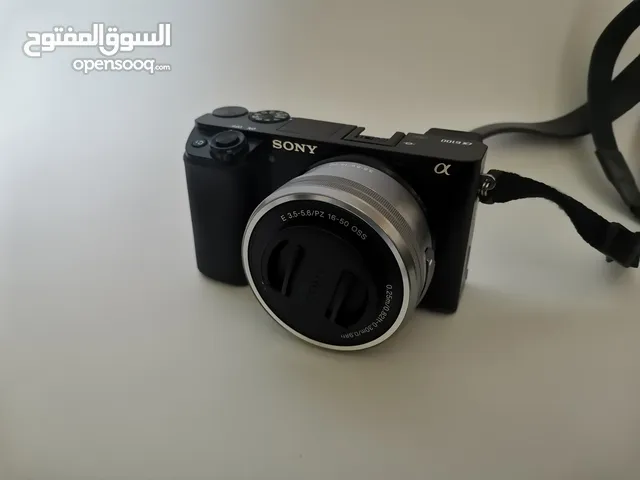 كاميرا سوني الفا 6100 شتر قليل استخدام بسيط تصوير بطيء 120 فريم الكاميرا بحال الوكاله كما الصور