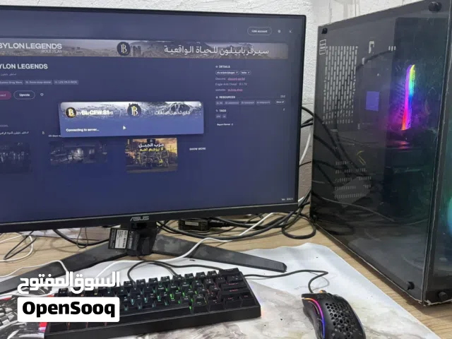 حاسبة PC للبيع التفاصيل بالوصف كاملة
