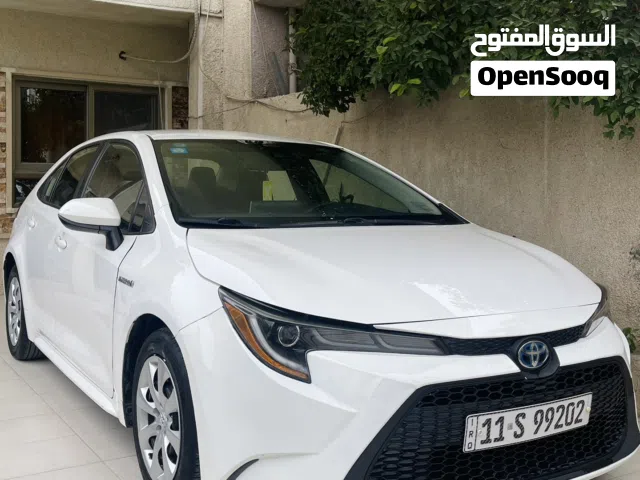 للبيع كورولا هايبرد ياباني 2021وارد امريكي