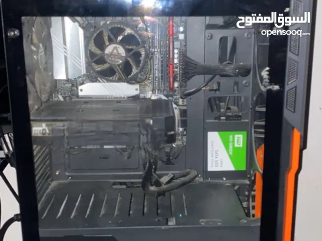 بي سي مع كامل اغراضه ماوس وكيبورد المواصفات كرت شاشه GTX 1660  RAM:16 معالج i5-9600