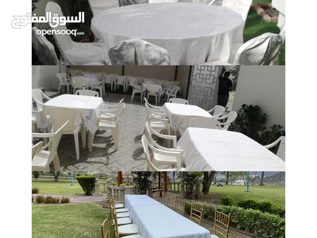 Rental of table and chair/استئجار طاولة وكرسي