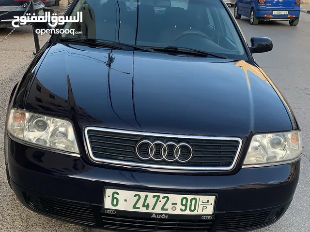 Audi A6 2001 مستعمله بحالة جيدة من يدّ بنت ،،، لونها كحلي غامق ،،، بسعر مغري جداً،،