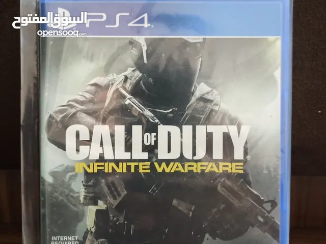 (مستعمل نظافة 100%) لعبة كول اوف ديوتي انفنتي وارفير call of duty infinite warfare ps4
