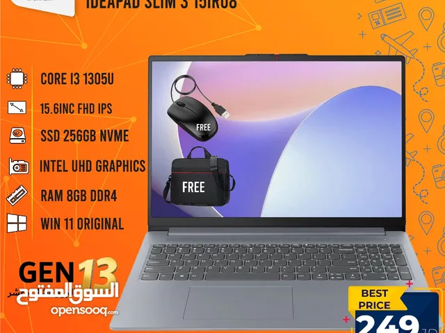 لابتوب لينوفو اي 3 Laptop Lenovo i3 مع هدايا بافضل الاسعار