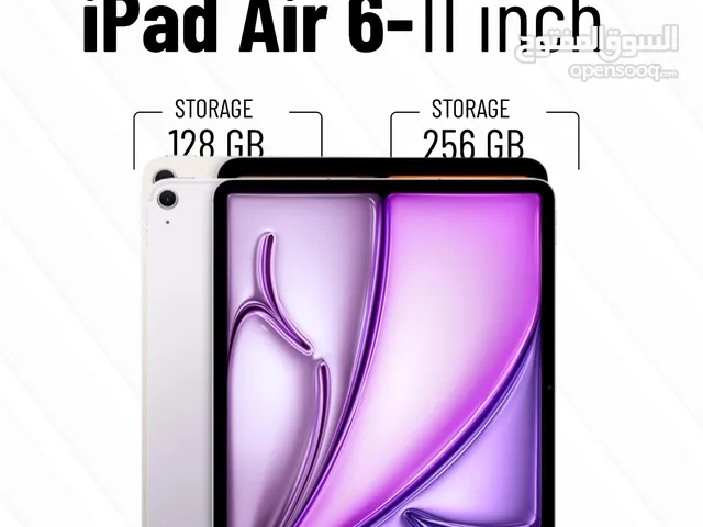 Apple iPad Air 6 128 GB in Amman