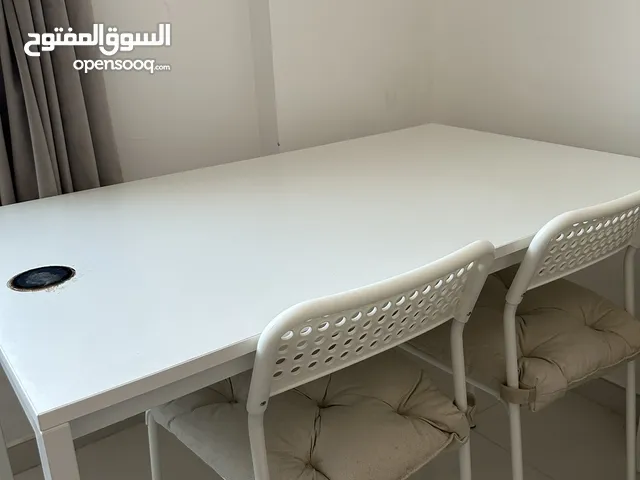 طاولة طعام + كرسي مكتب