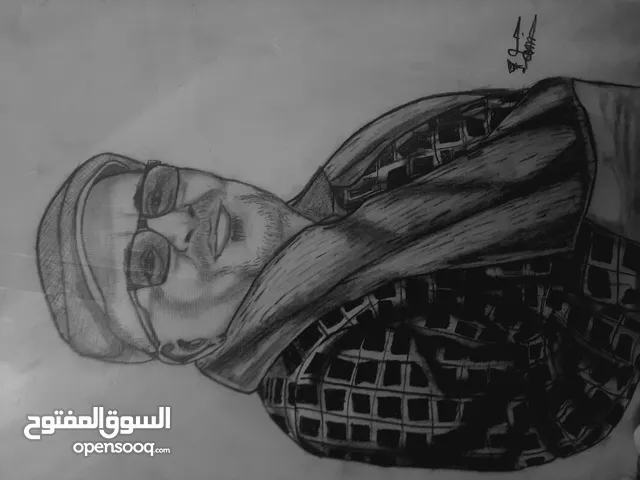 رسم رصاص وفحم صور شخصيه