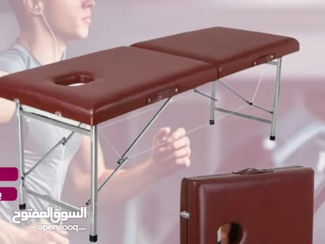 بنش مساج طبي ستانلس ستيل قابل للطي والحمل زي الشنته سهل التنقل متين يحمل وزن 150 كغم شامل التوصيل