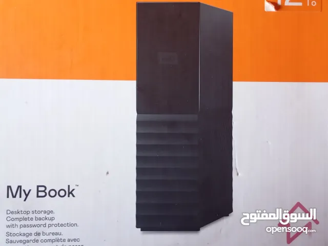 WD My Book 12TB مستعمل خفيف جدا