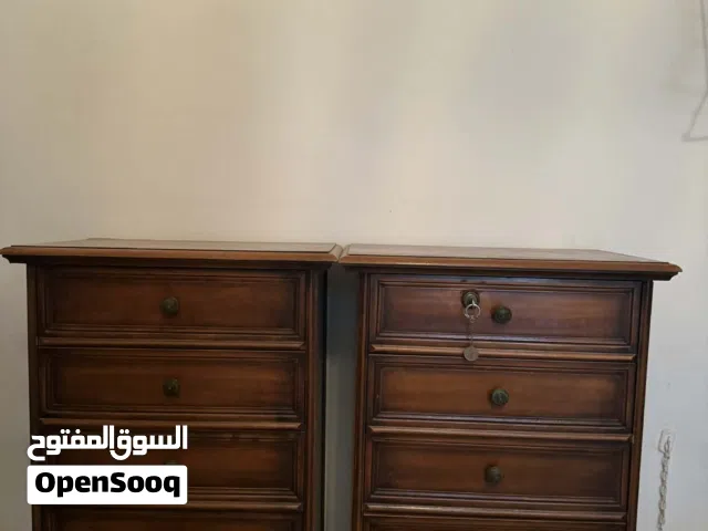 2 خماسيات ادراج خشب طبيعي