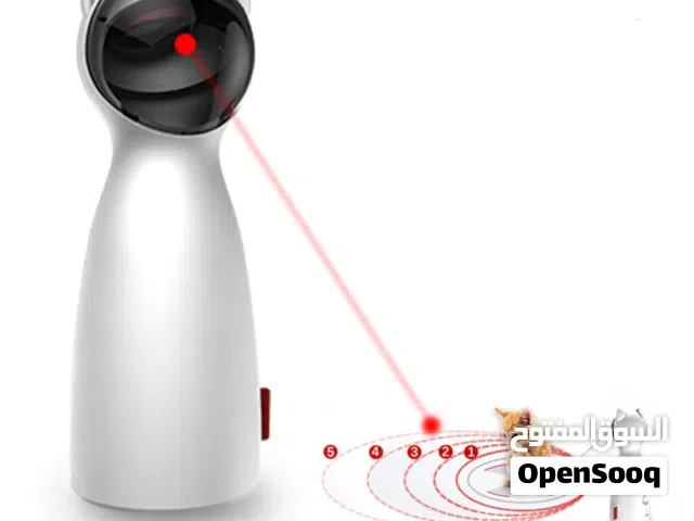 لعبة ليزر إلكترونية ترفيهية للقطط تحفّز الفضول والنشاط البدني بأفضل الأسعار بالمملكه