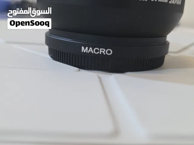 عدسة تحويل يابانية احترافية 2 في 1: ماكرو وواسعة الزاوية (67 مم)