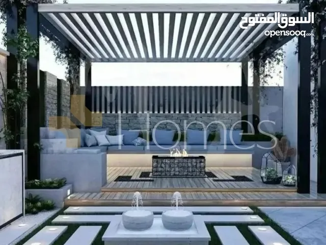 شقة اخيرة مع روف دوبلكس للبيع في رجم عميش بمساحة اجمالية 230م
