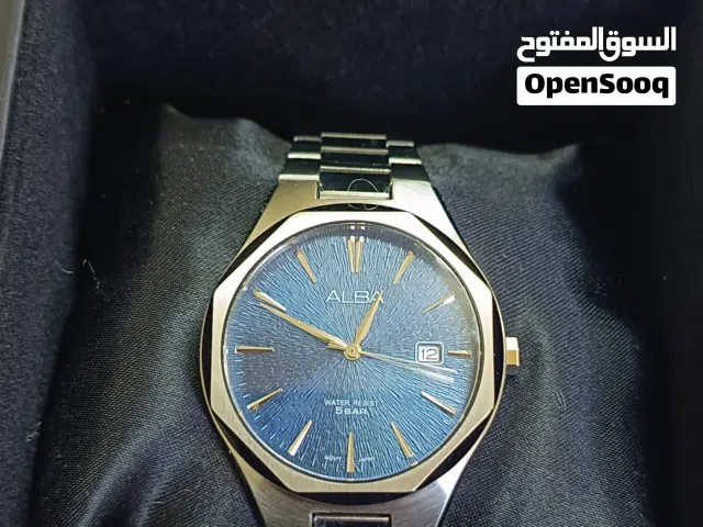 ساعة Alba بحالة الوكالة مع كفالة فعالة من Time Center