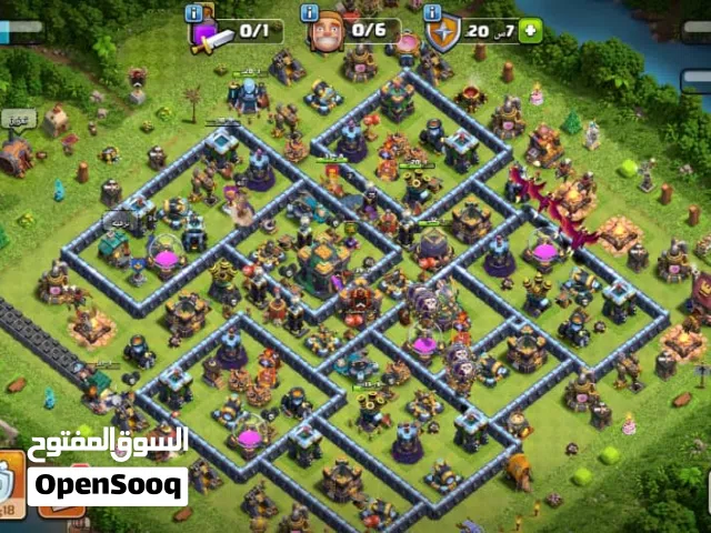 قريه كلاش اوف كلانس لفل 14 مكس 13