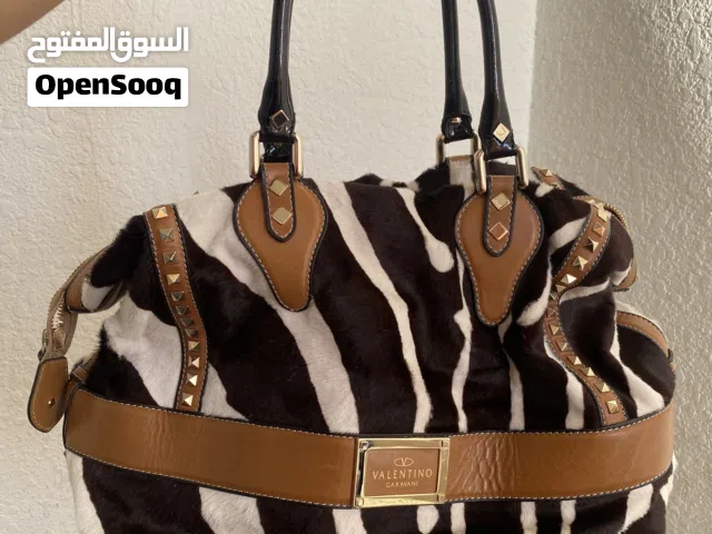 Unique and limited edition Valentino  handbag حقيبه فلانتينو جلد حمار وحشي نادره جدا