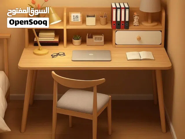 ميز مكتبي للدراسة بأسعار مختلفة ..من 65 فما فوق والكرسي سعره وحد