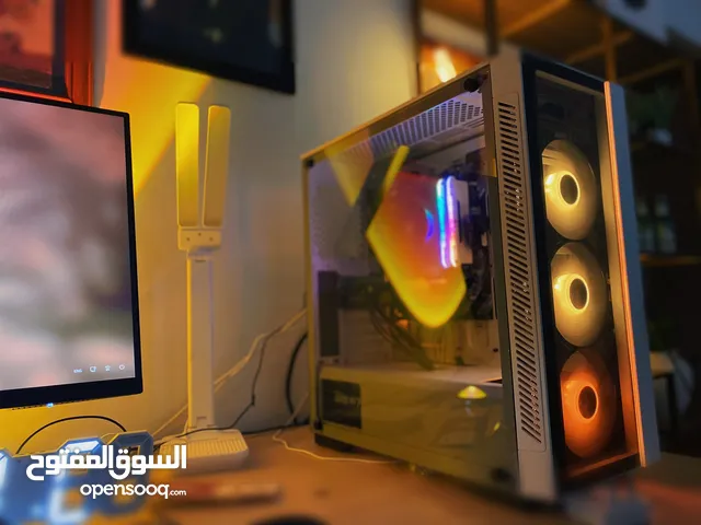 كيس او تجميعه كامله شاشة msi وتجميعه ويه الكراتين