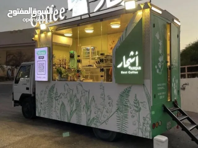 للبيع فود تراك قهوة من غير رخصة