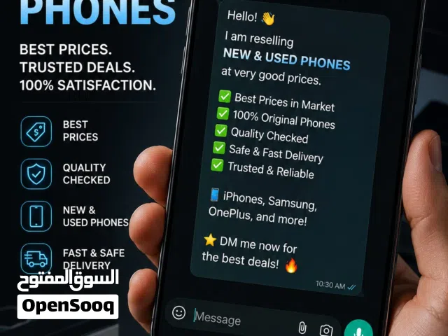 selling used & fresh phones for good price