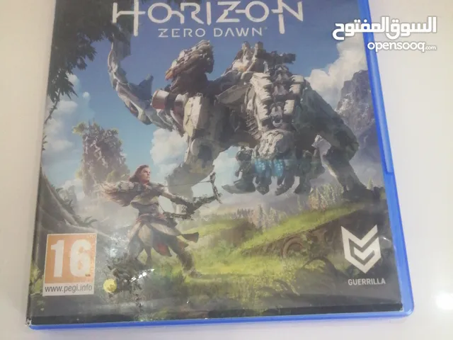 سي دي Horizon Zero Dawn مستعمل 1 شهر سبب البيع تم التختيم اللعبة شغالة ولا خدش