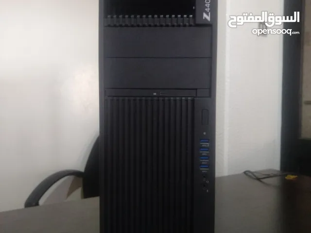 جهاز كمبيوتر HP Z440 بمواصفات قويه لاعمال الجرافيك القويه