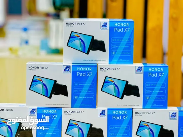 هونور باد X7 , ذاكرة 128GB رام 4 الشاشة 8.7 انش جديد ضمان سنة