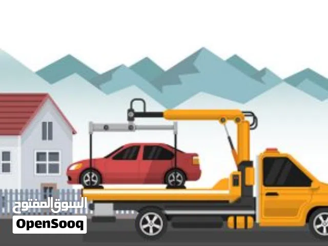 ساحبة لنقل السيارات داخل وخارج طرابلس
