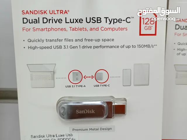 SANDISK ULTRA  Dual Drive Luxe USB Type-CTM 128GB